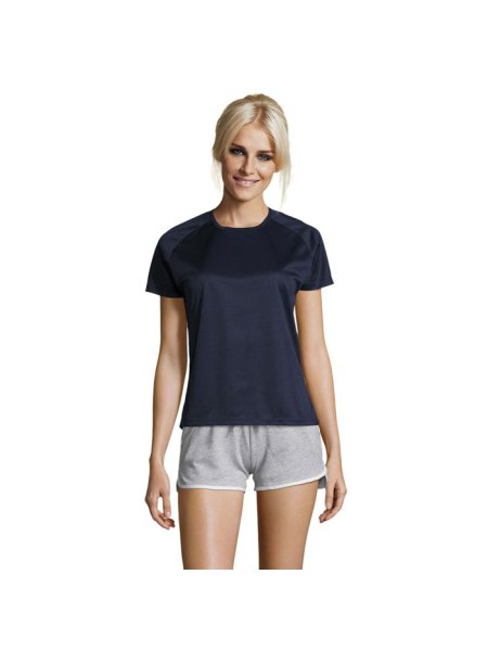 SPORTY WOMEN T-SHIRT polyes