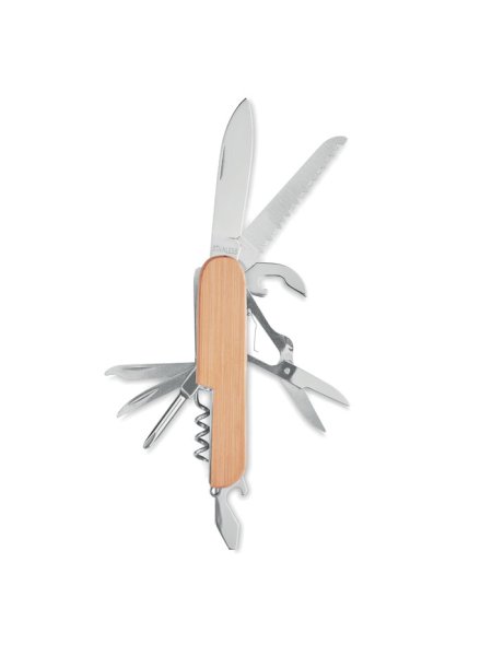 Couteau multi outils en bambou