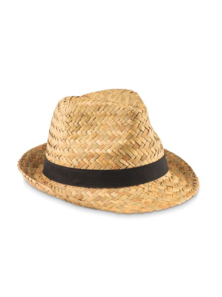 Chapeau en paille naturelle