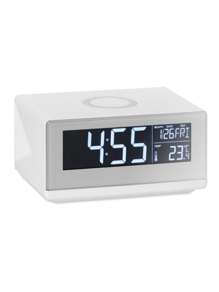 Horloge LED et chargeur sans fi