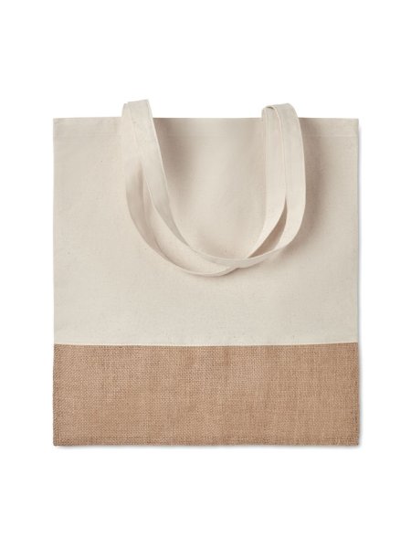 Sac à provisions avec jute.