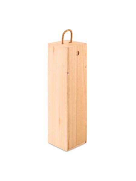 Coffret bouteille en bois