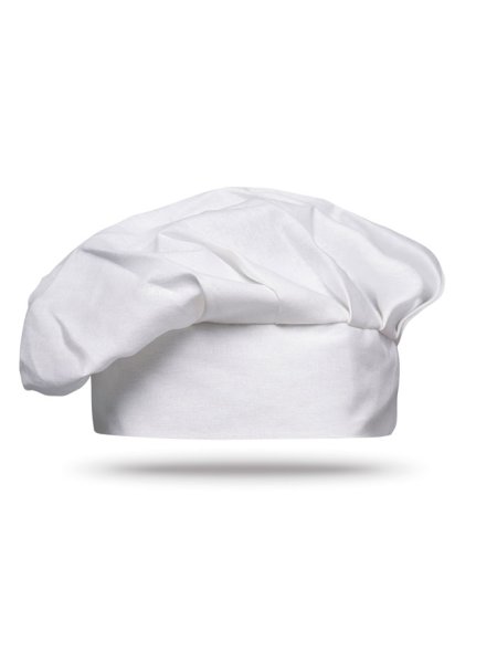 Toque de chef en coton 130g/m2