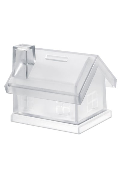 Tirelire maison plastique