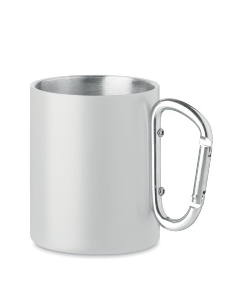 Mug en métal anse mousqueton