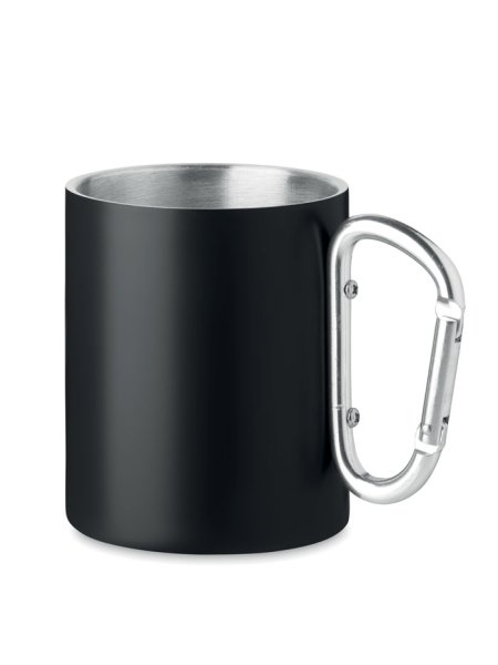 Tasse en métal double paroi