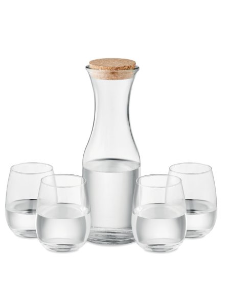 Set de boisson en verre recyclé