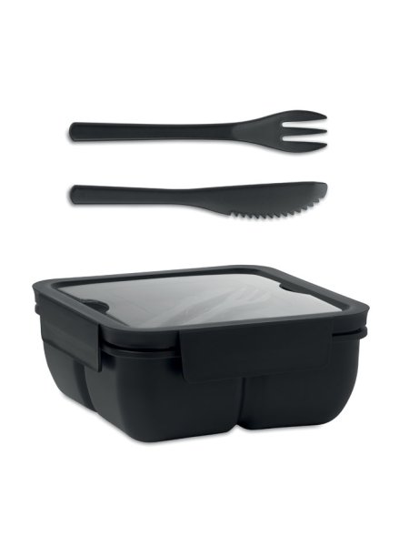 Lunch box avec couverts 600ml