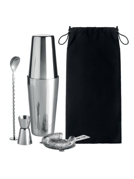 Set pour cocktail en inox