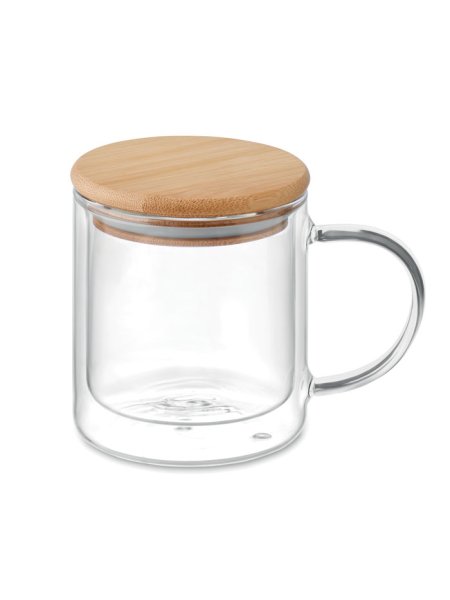 Mug en verre double paroi 300ml