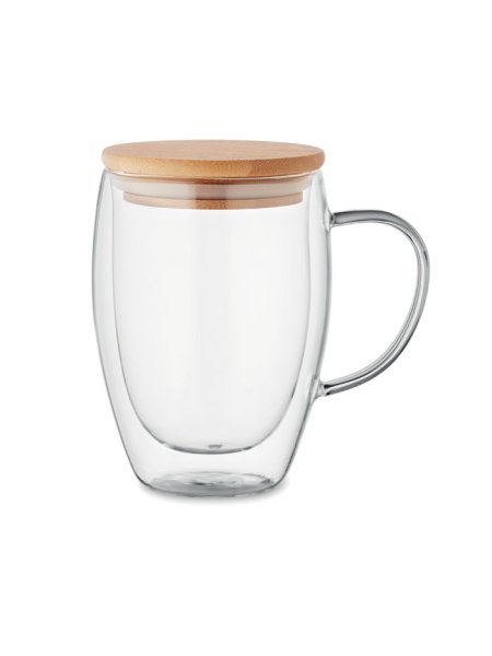 Mug en verre double paroi 350ml