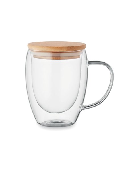 Mug en verre double paroi 300ml