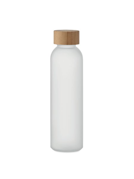 Bouteille verre dépoli 500ml