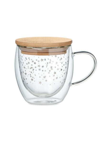 Tasse double paroi en verre