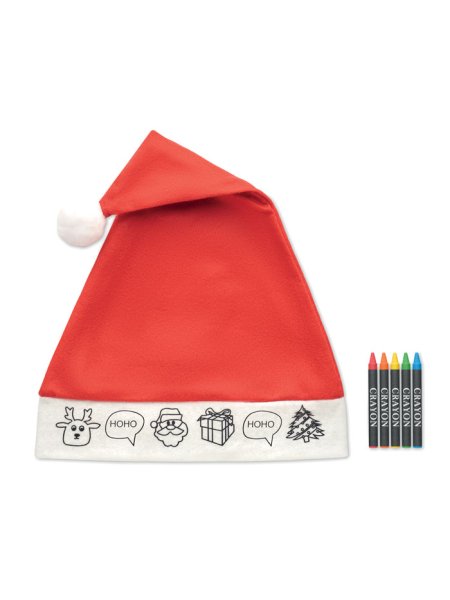 Bonnet de Père Noël enfant