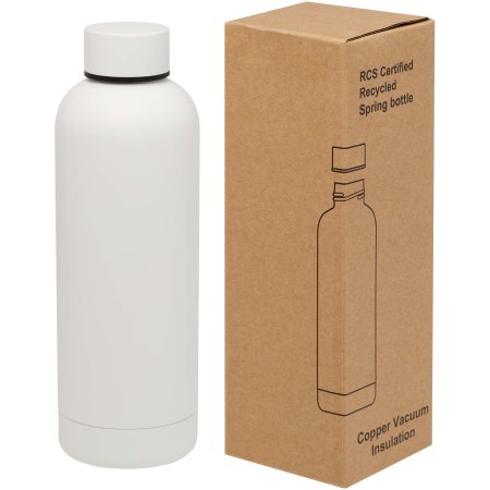 Bouteille isotherme avec isolation par le vide et couche de cuivre Spring de 500 ml certifiée RCS