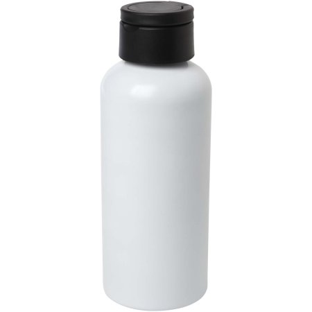 Bouteille d’eau Trinity de 600 ml en aluminium recyclé certifié RCS et couvercle en rPET